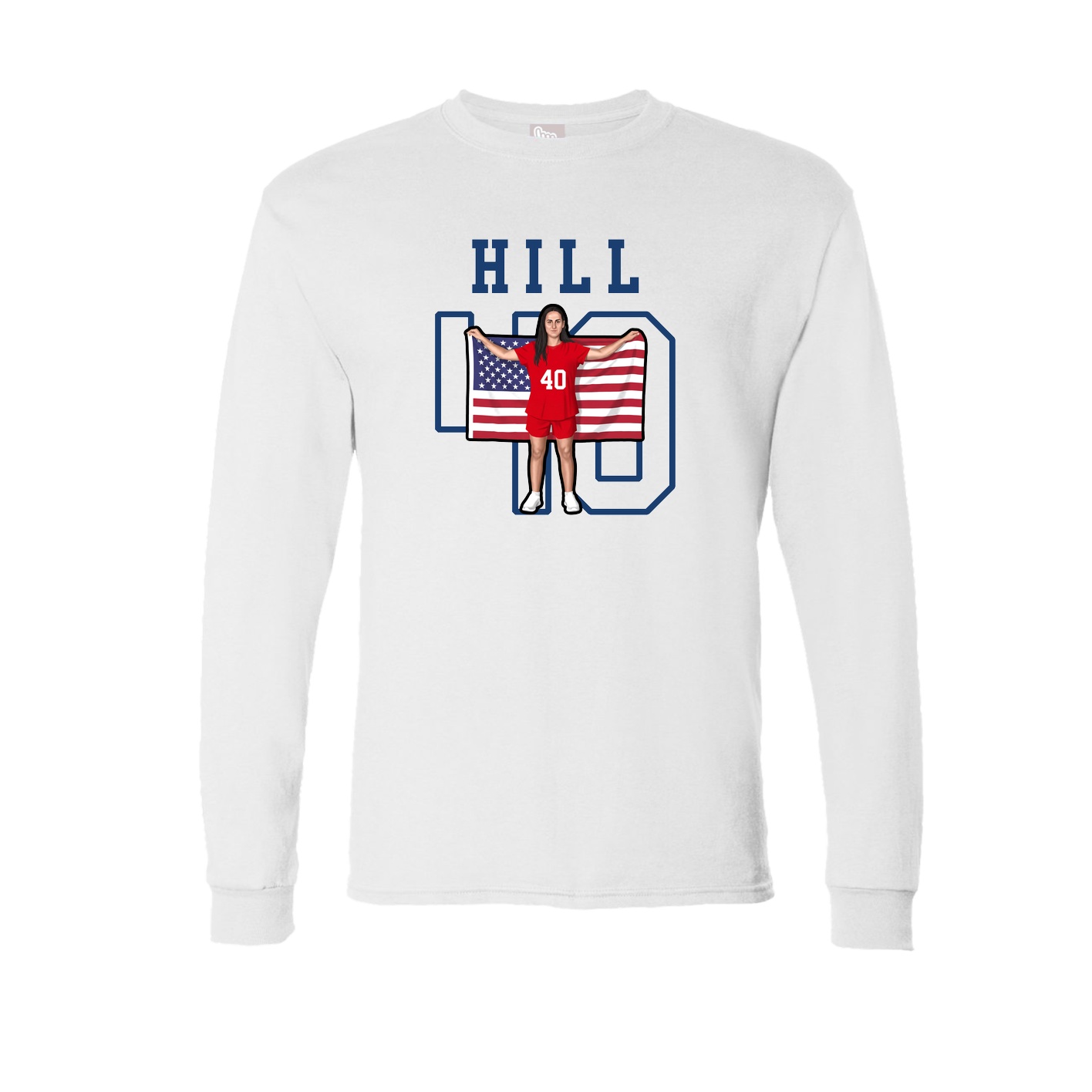 Long Sleeve Tee — Shirsey in White