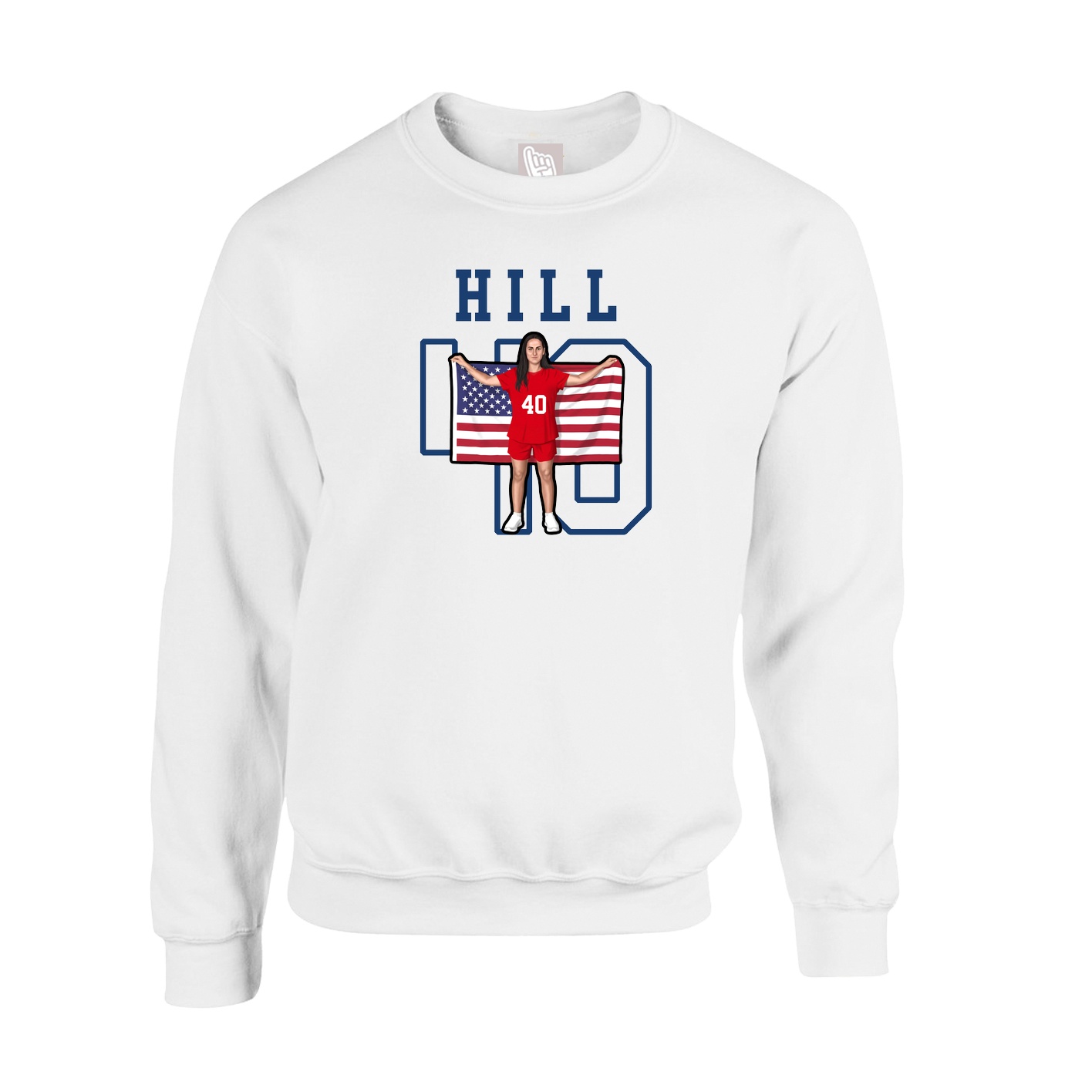 Fleece Crew — Shirsey in White