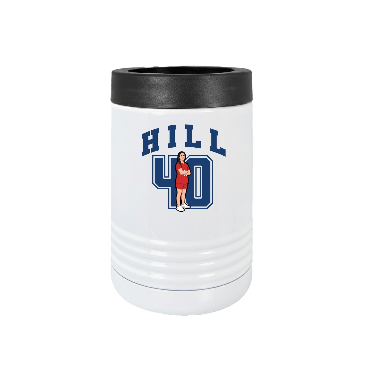 Beverage Holder — Number in White
