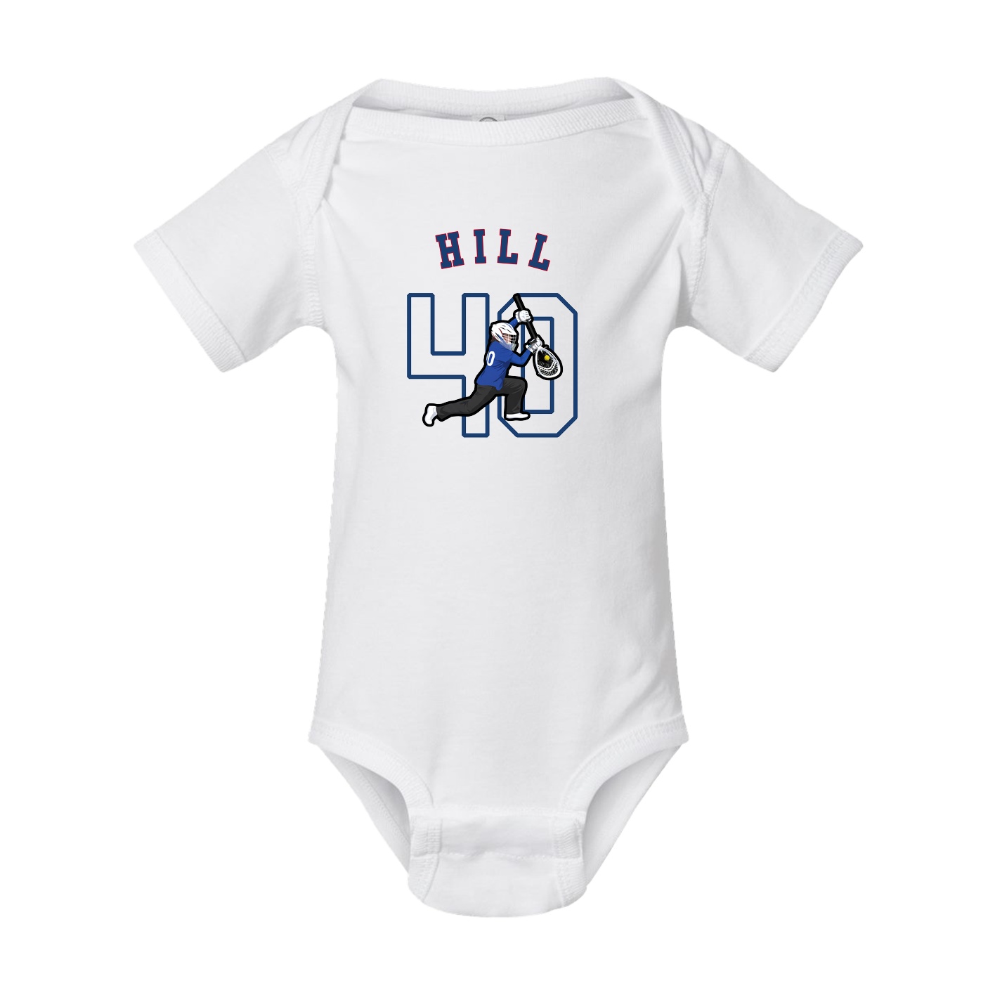 Baby Onesie — Shirsey Arch in White
