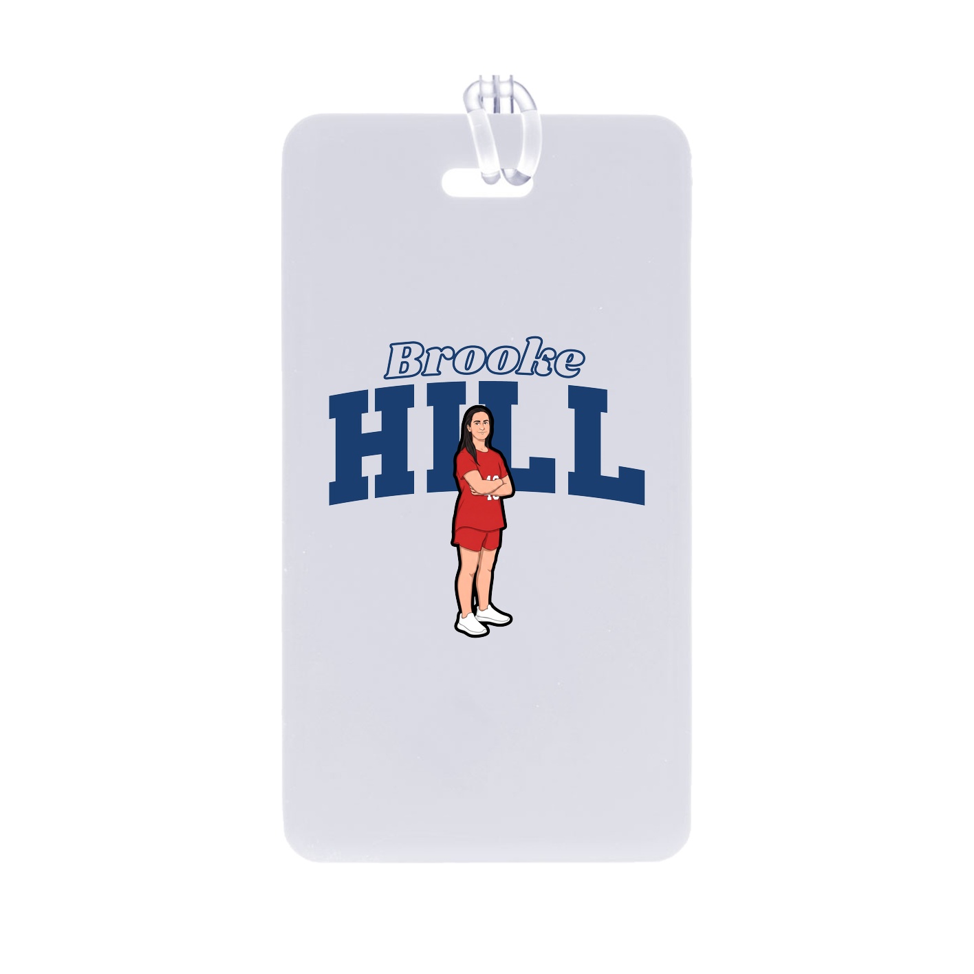 Bag Tag — Name Arch in Classic