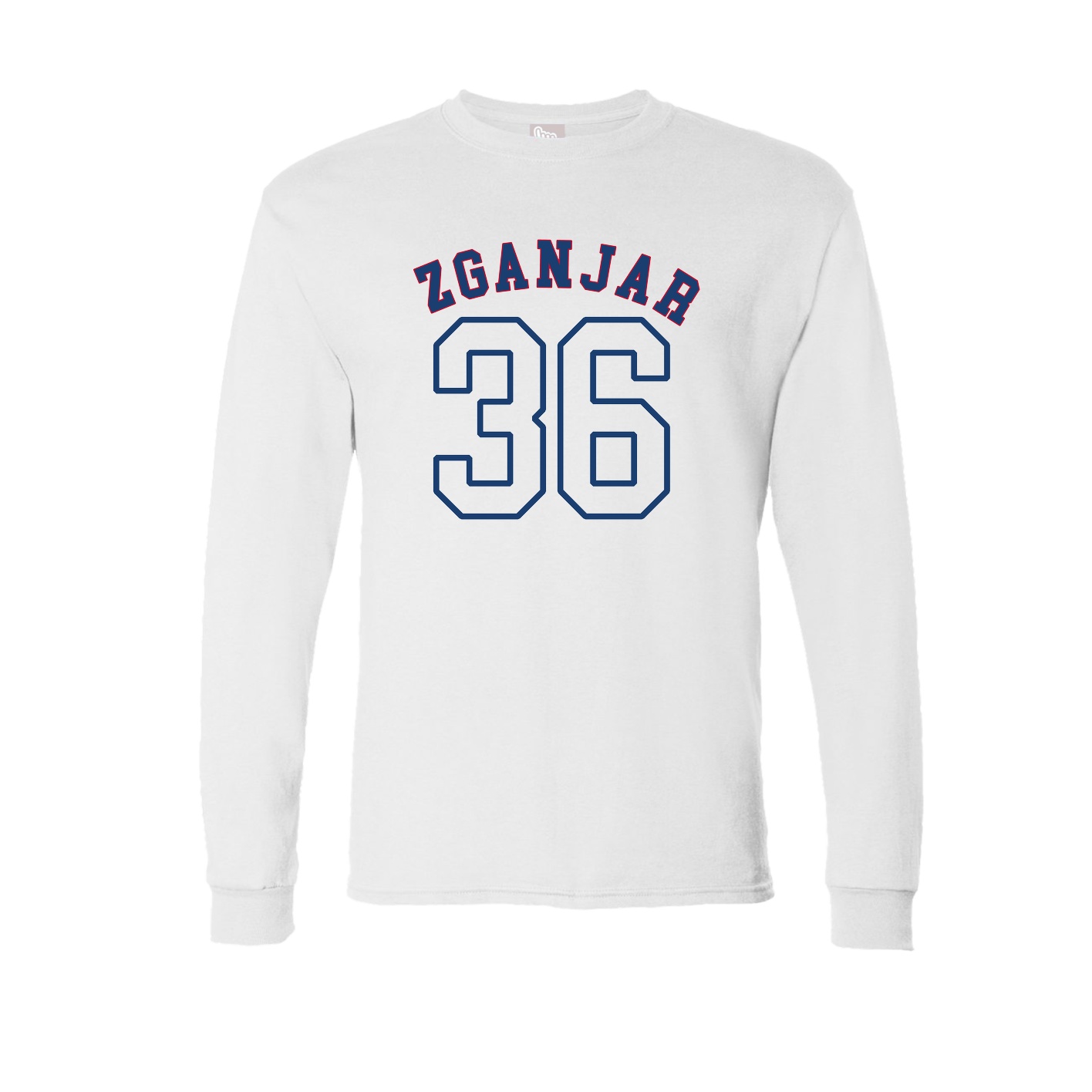Long Sleeve Tee — Shirsey Arch in White