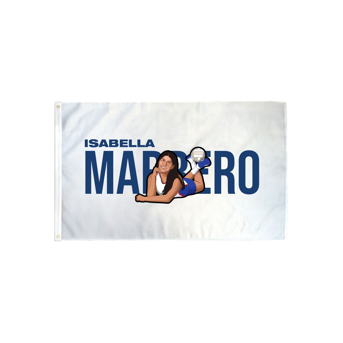 3x5 Flag — Player Name in Classic
