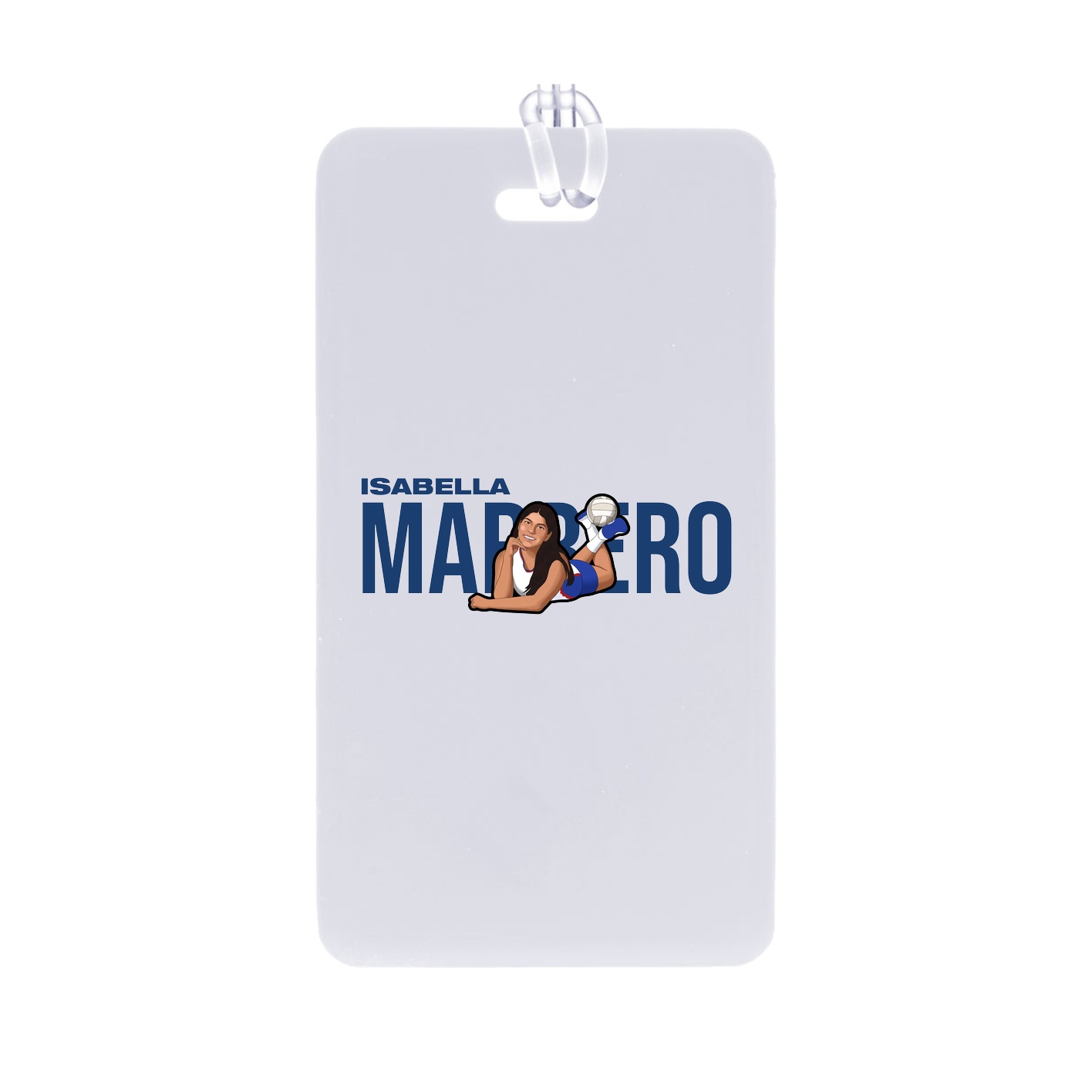 Bag Tag — Player Name in Classic