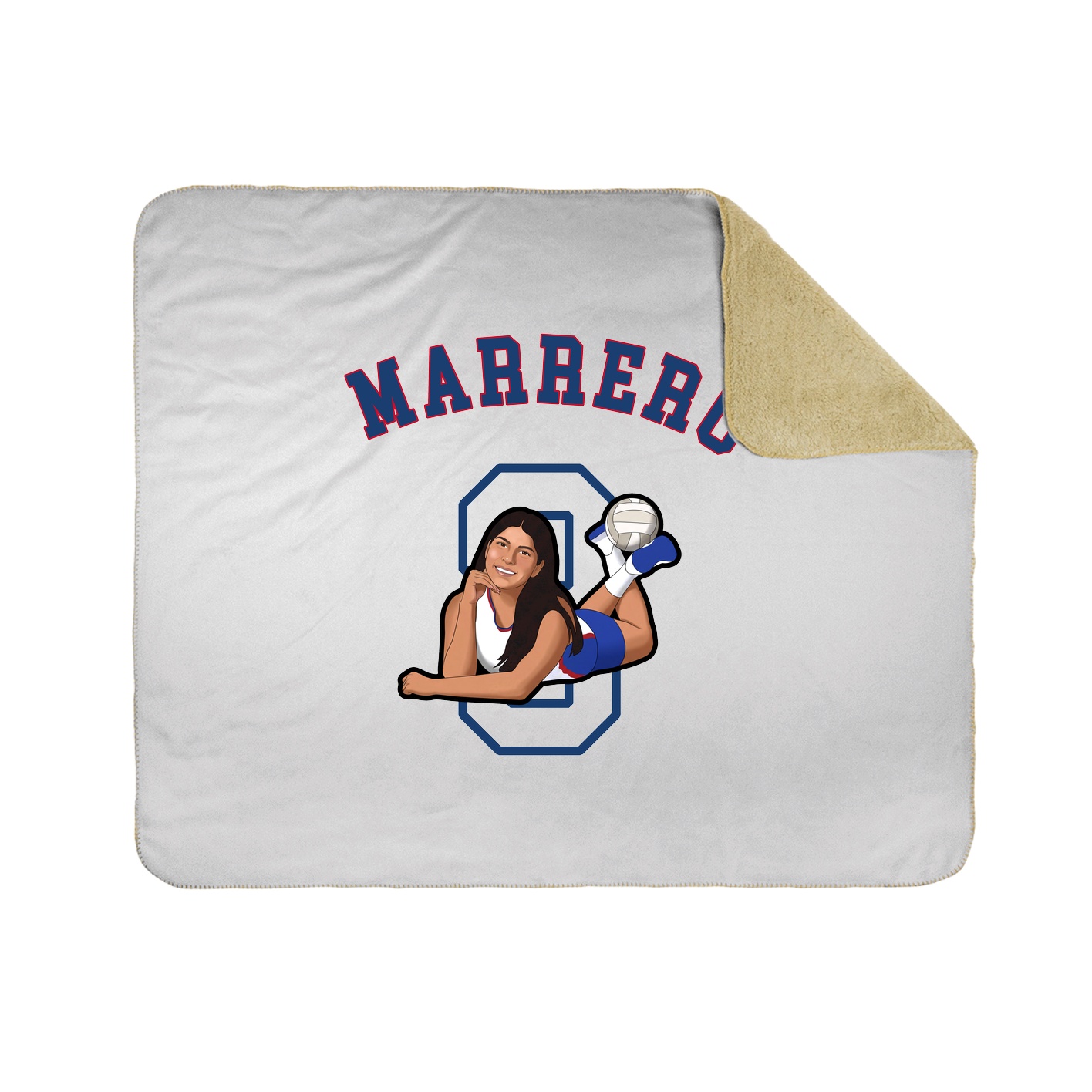 Throw Blanket — Shirsey Arch in White