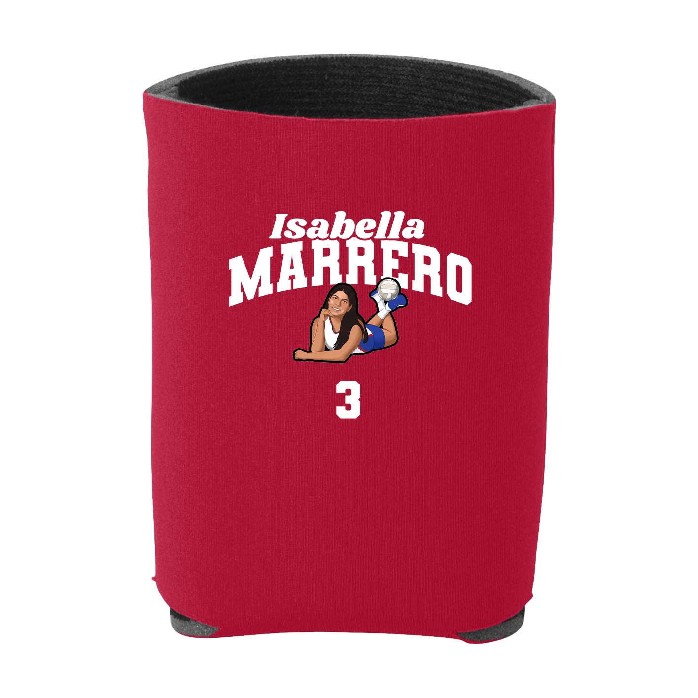 Can Holder — Signature Arch in Red
