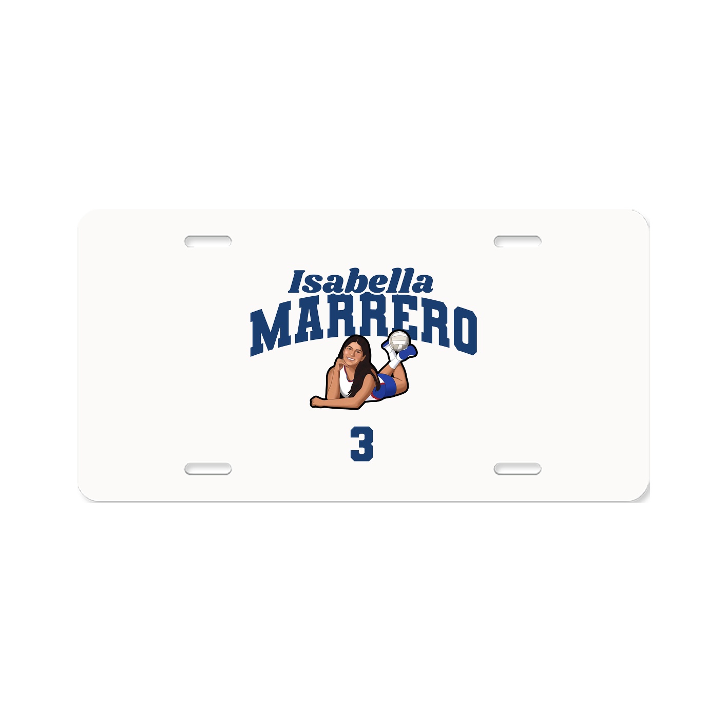 License Plate — Signature Arch in Classic