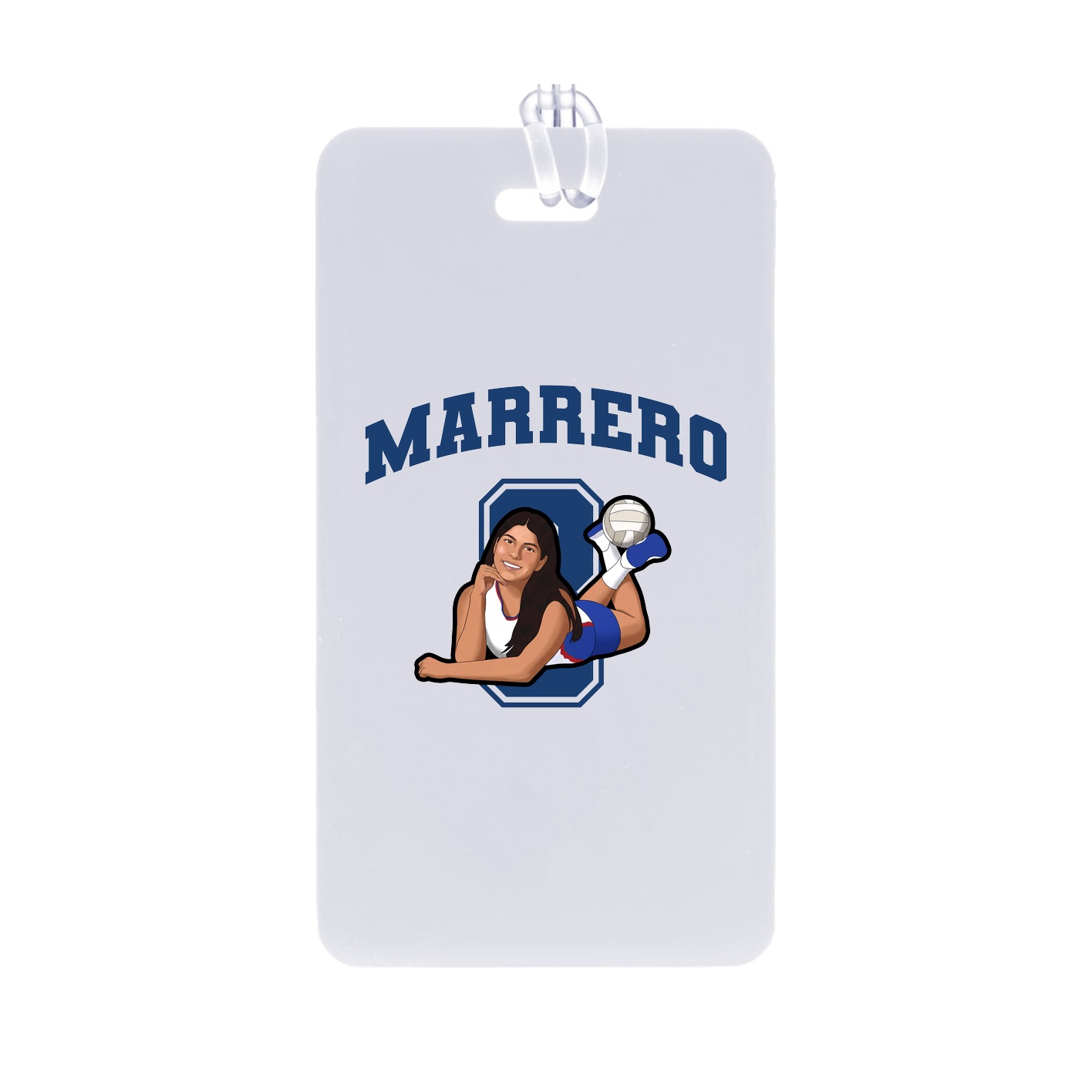 Bag Tag — Number in Classic