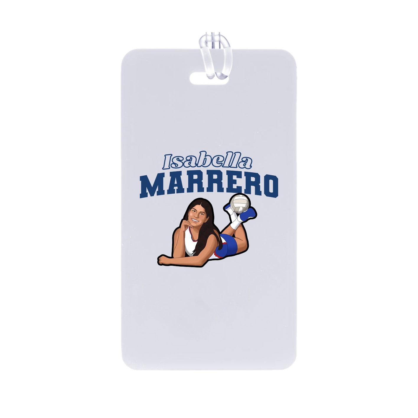 Bag Tag — Name Arch in Classic