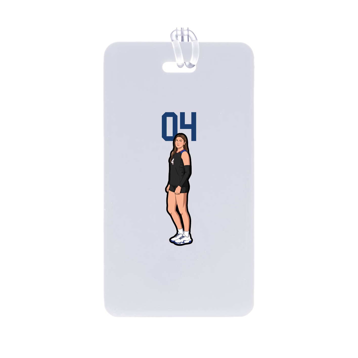Bag Tag — Number Top in Classic