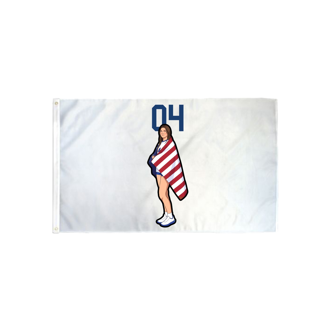 3x5 Flag — Number Top in Classic
