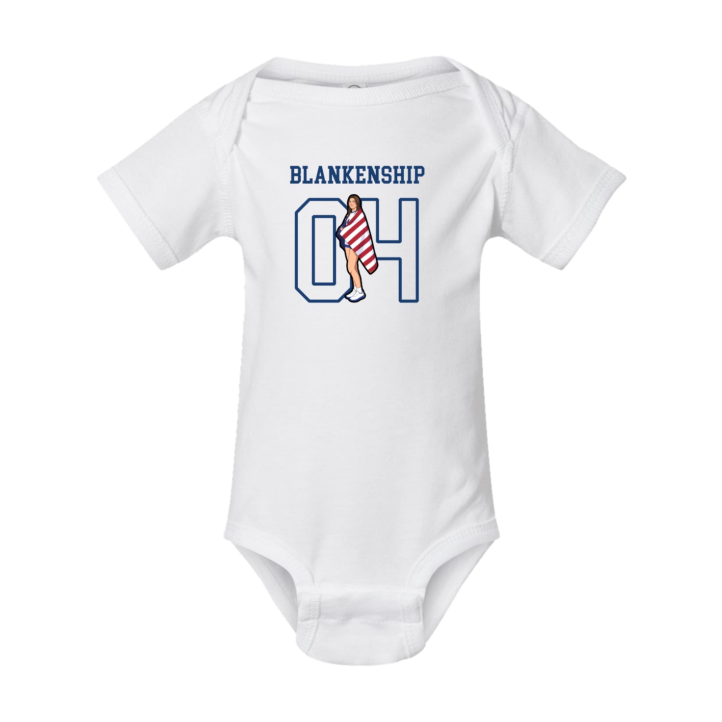 Baby Onesie — Shirsey in White