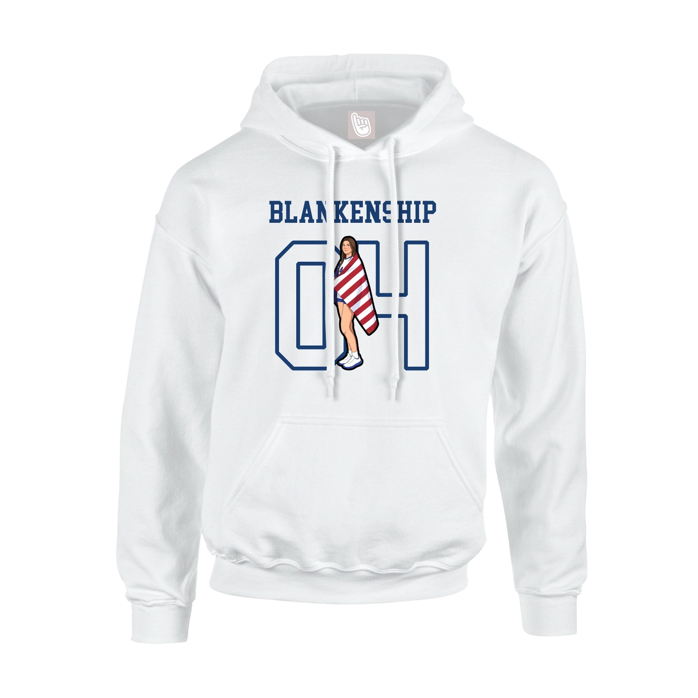 Youth Hoodie — Shirsey in White