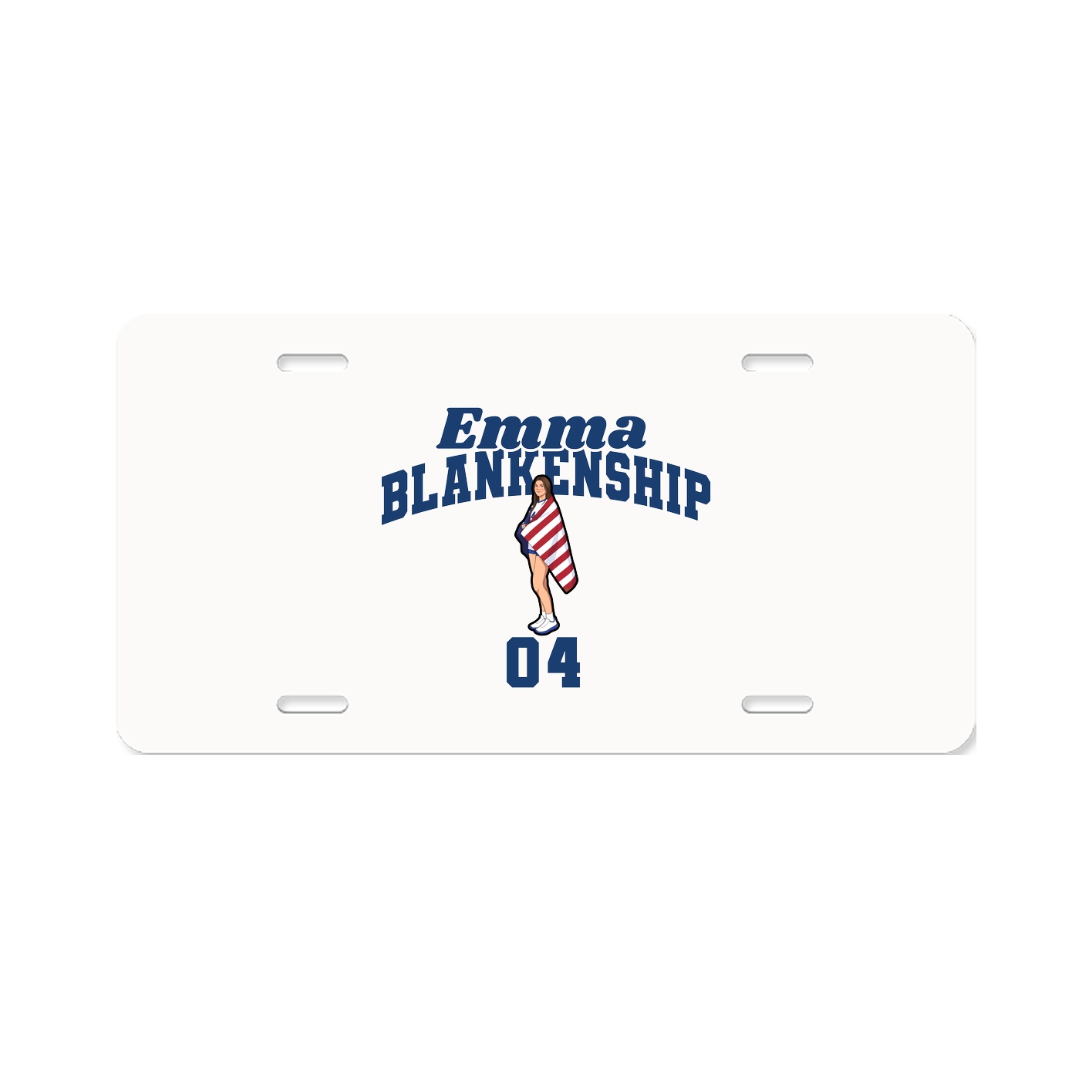 License Plate — Signature Arch in Classic