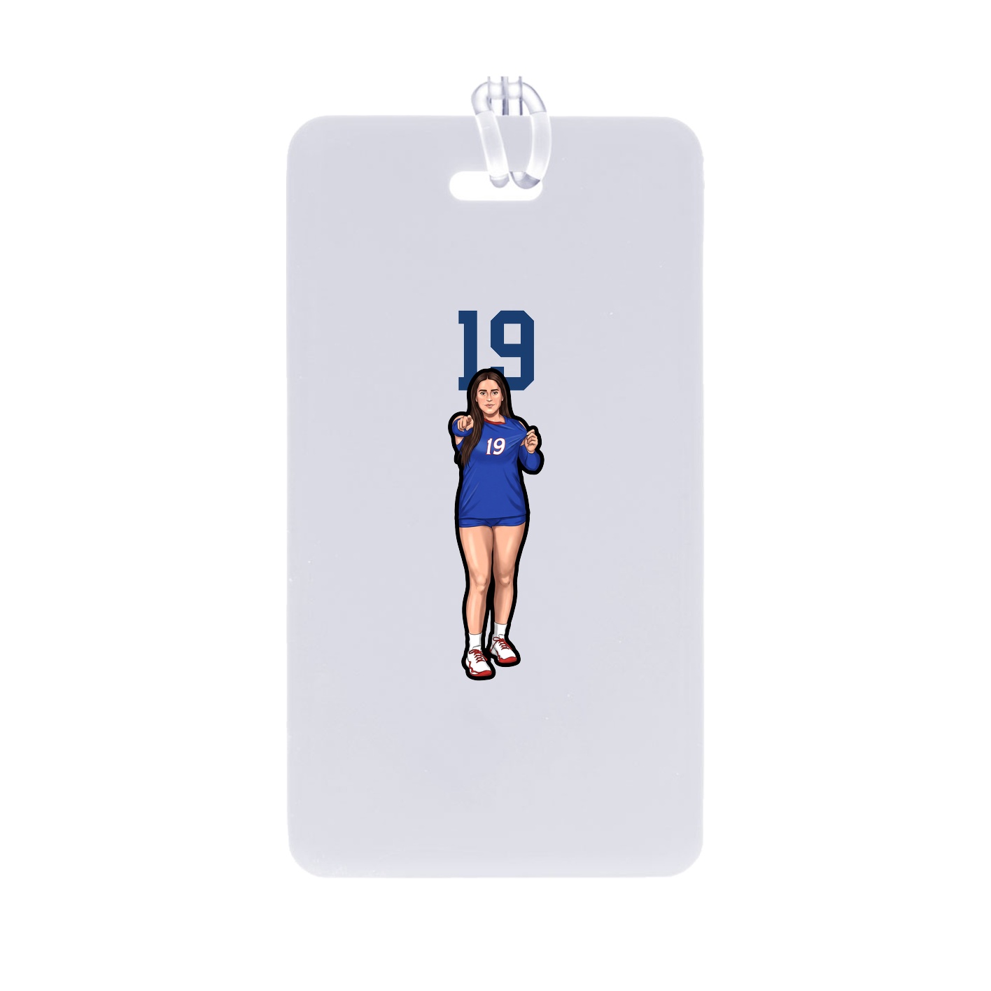 Bag Tag — Number Top in Classic