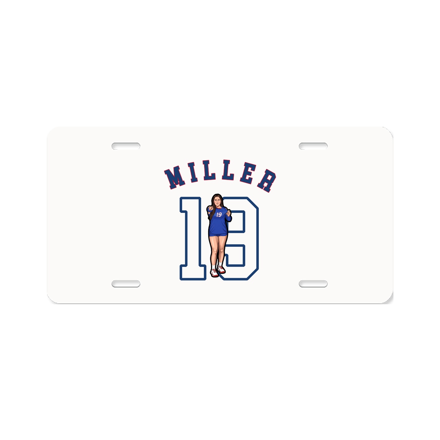 License Plate — Shirsey Arch in Classic
