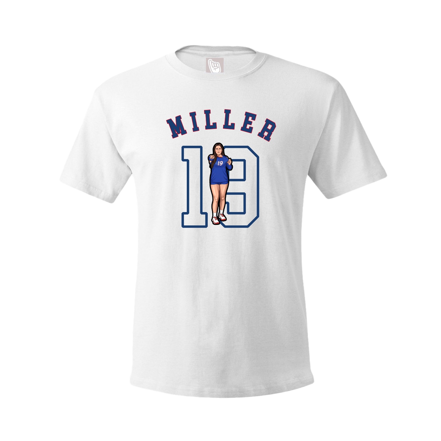 Youth Tee — Shirsey Arch in White