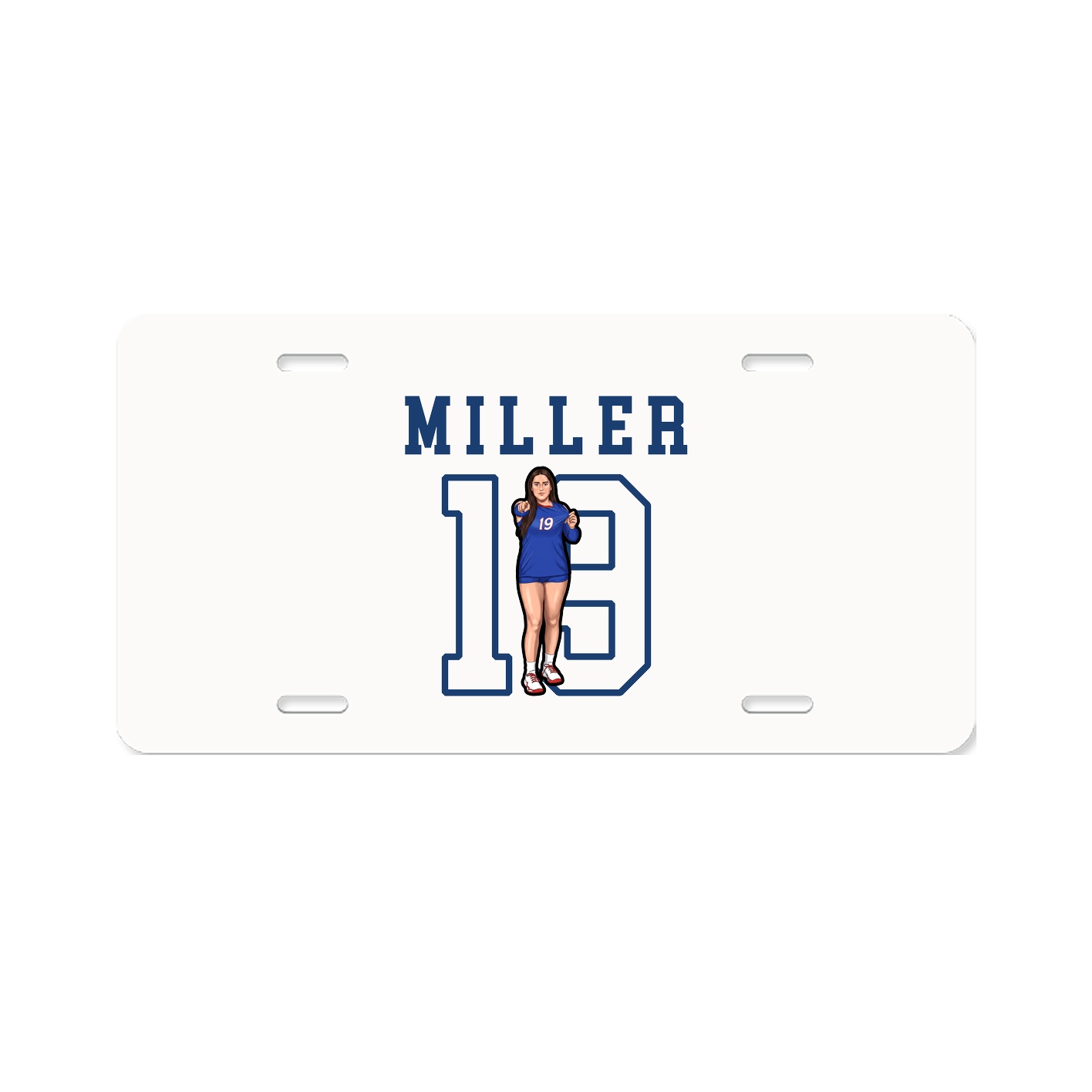 License Plate — Shirsey in Classic