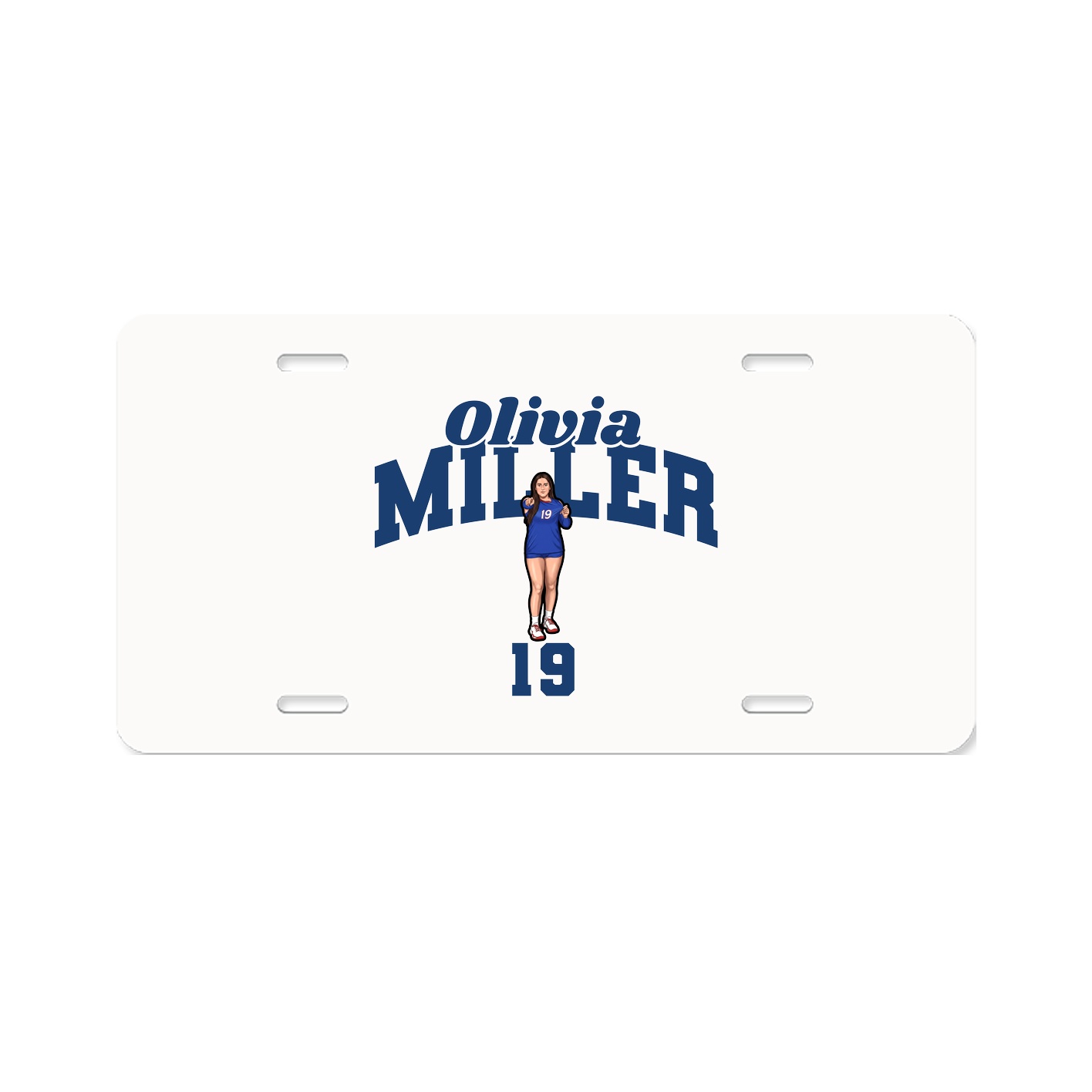 License Plate — Signature Arch in Classic