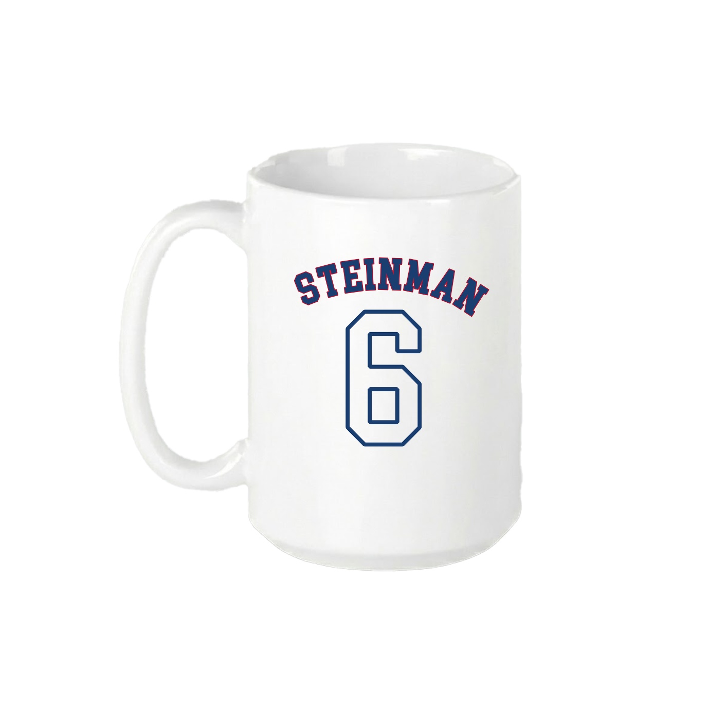 15oz Coffee Mug — Shirsey Arch in White