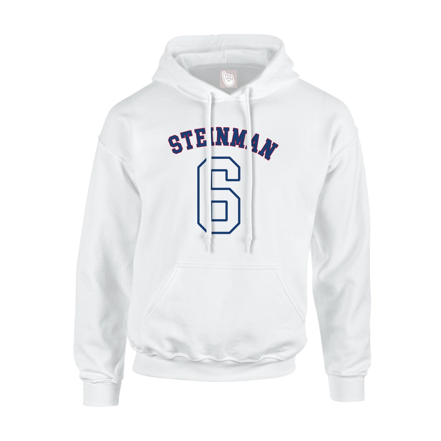 Youth Hoodie — Shirsey Arch in White