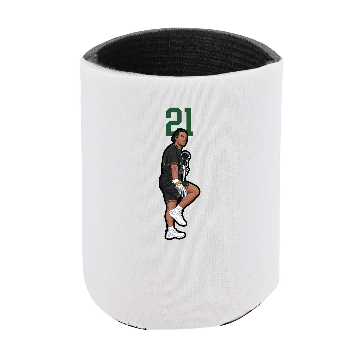 Can Holder — Number Top in White