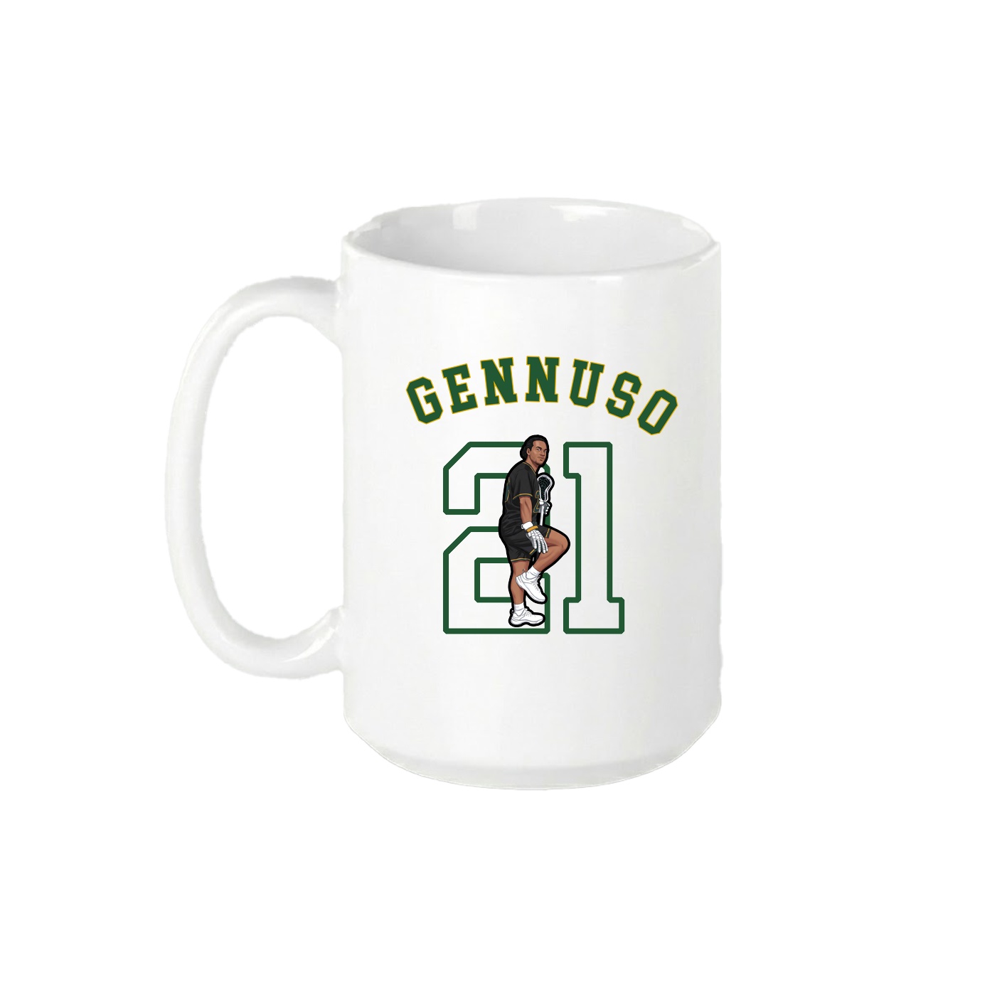 15oz Coffee Mug — Shirsey Arch in White