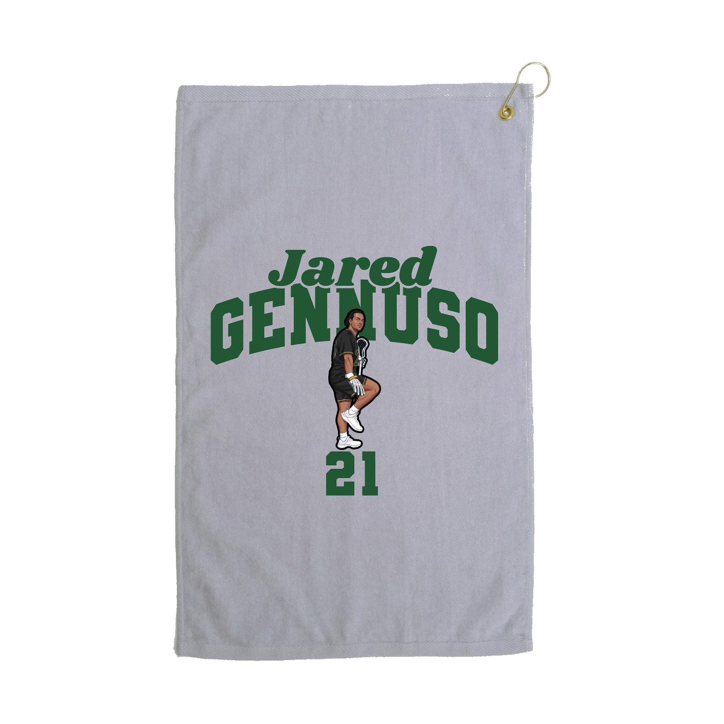Golf Towel — Signature Arch in Grey