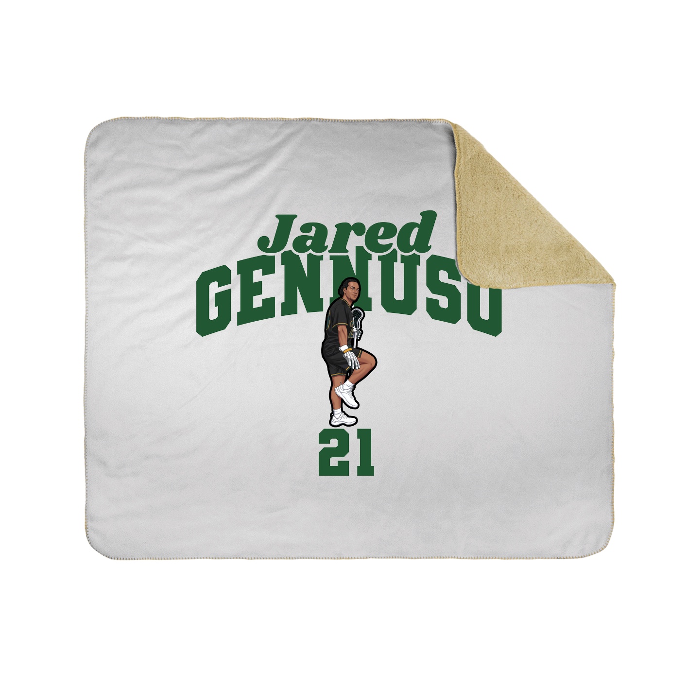Throw Blanket — Signature Arch in White