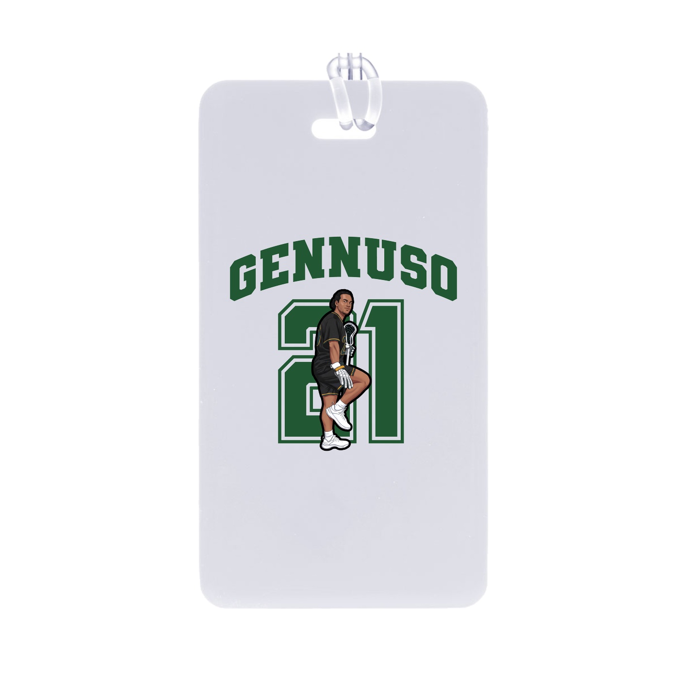 Bag Tag — Number in Classic