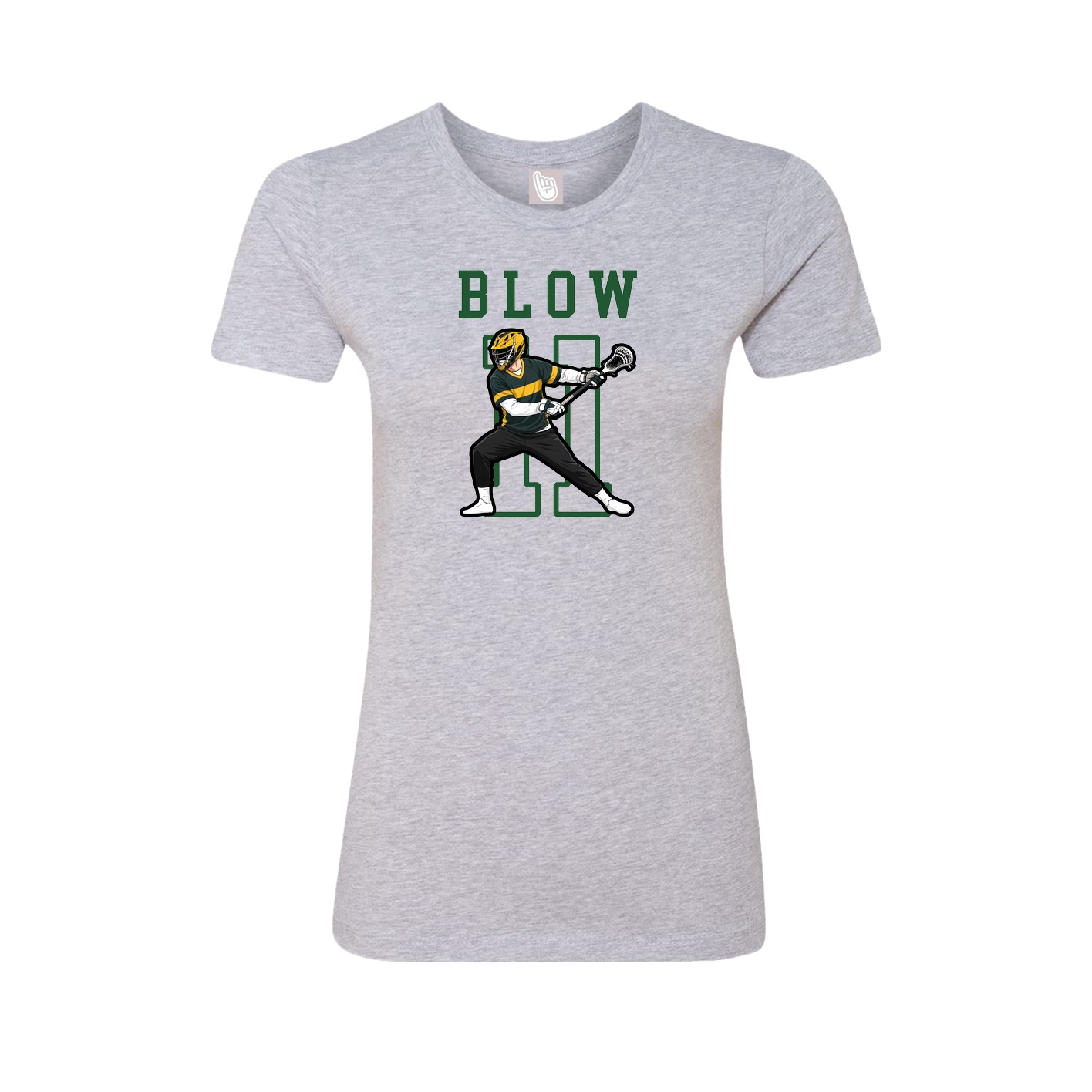 Fitted Women's Tee — Shirsey in Grey