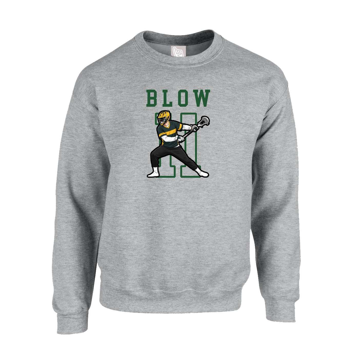 Fleece Crew — Shirsey in Grey