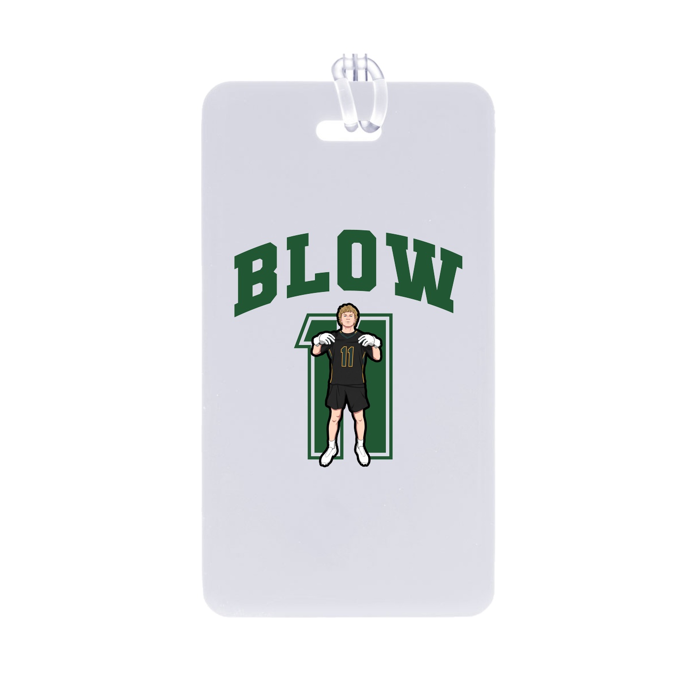 Bag Tag — Number in Classic