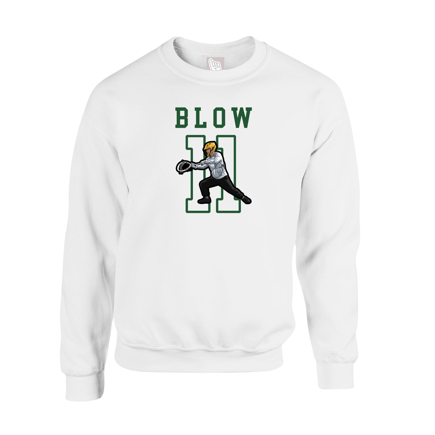 Fleece Crew — Shirsey in White