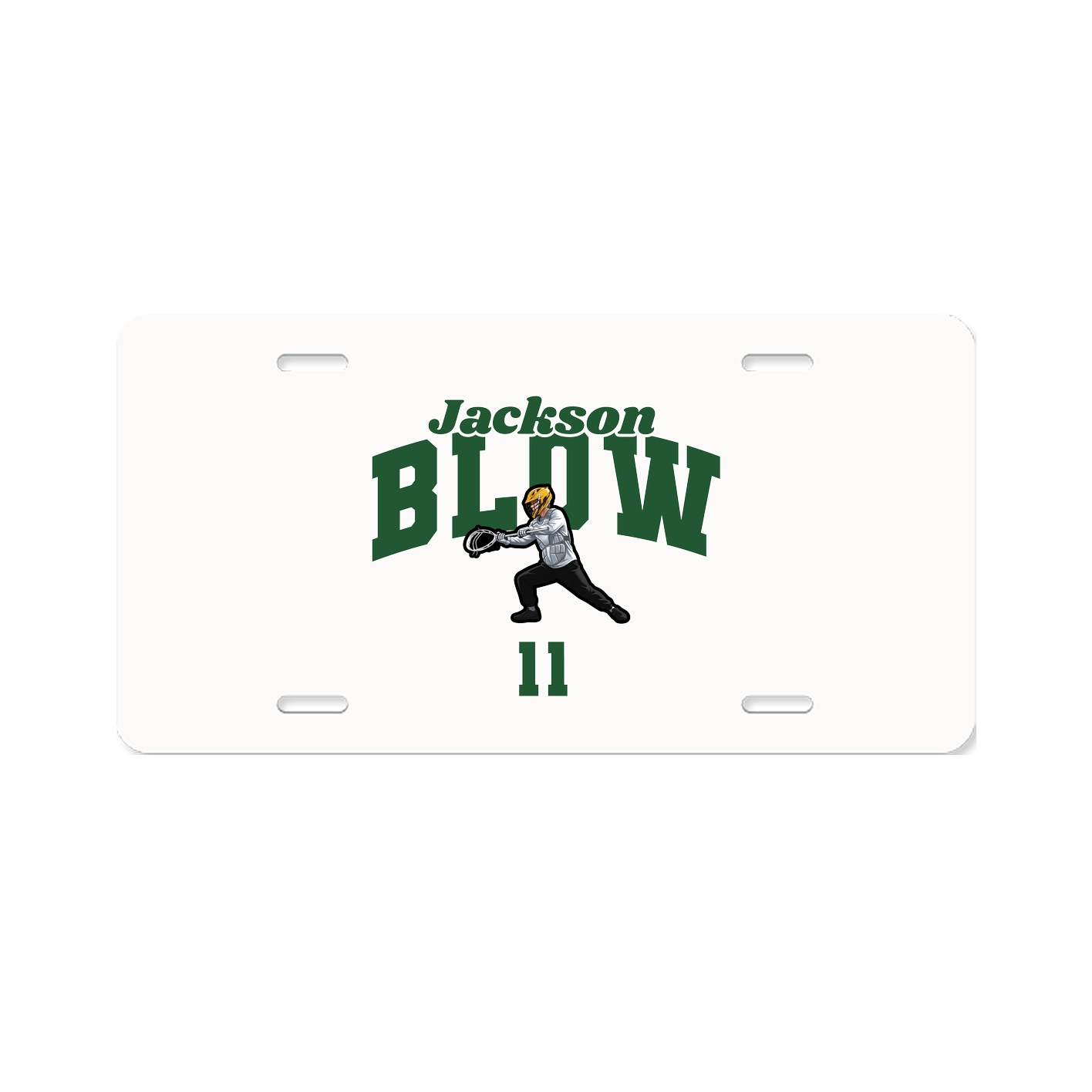 License Plate — Signature Arch in Classic