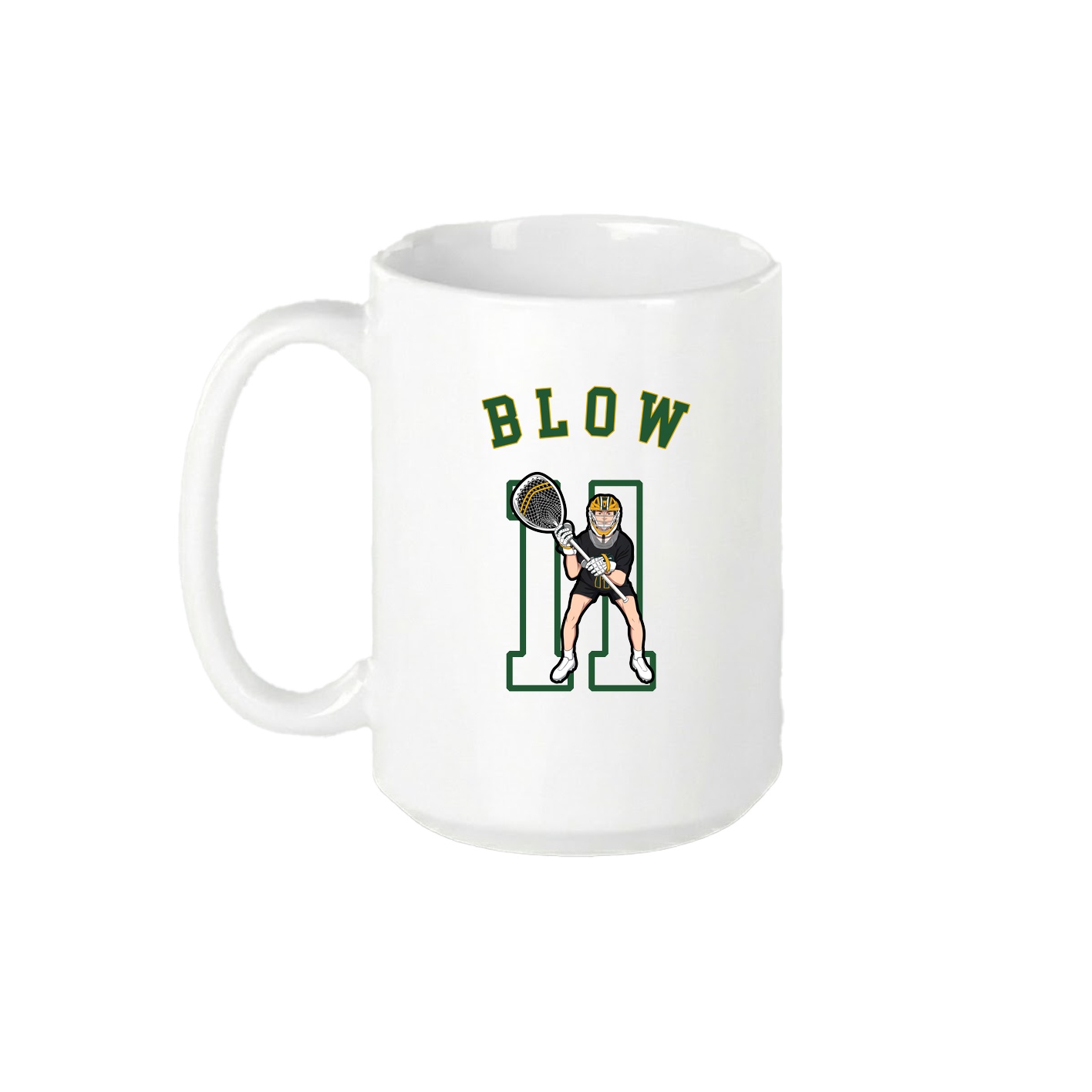 15oz Coffee Mug — Shirsey Arch in White