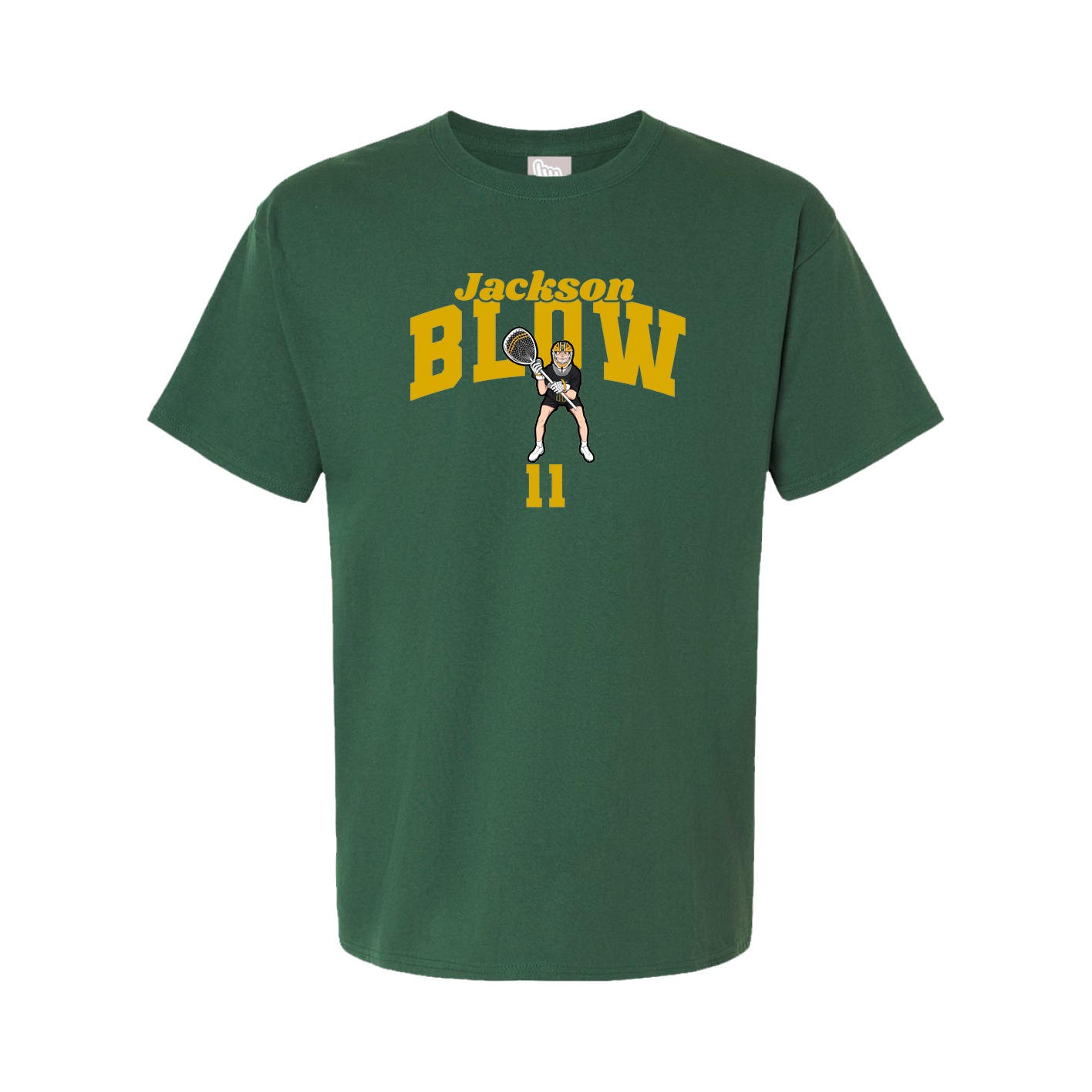 Youth Tee — Signature Arch in Green
