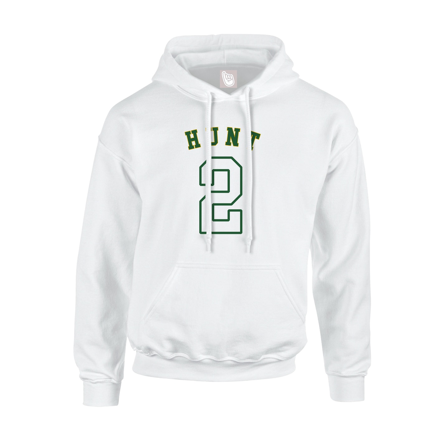 Hoodie — Shirsey Arch in White