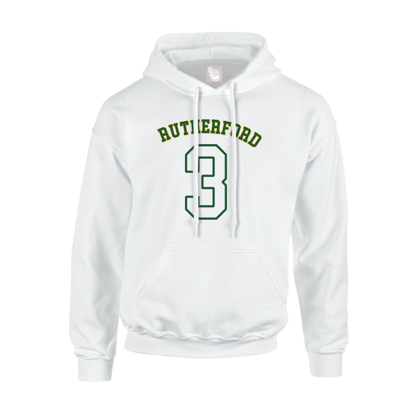 Hoodie — Shirsey Arch in White