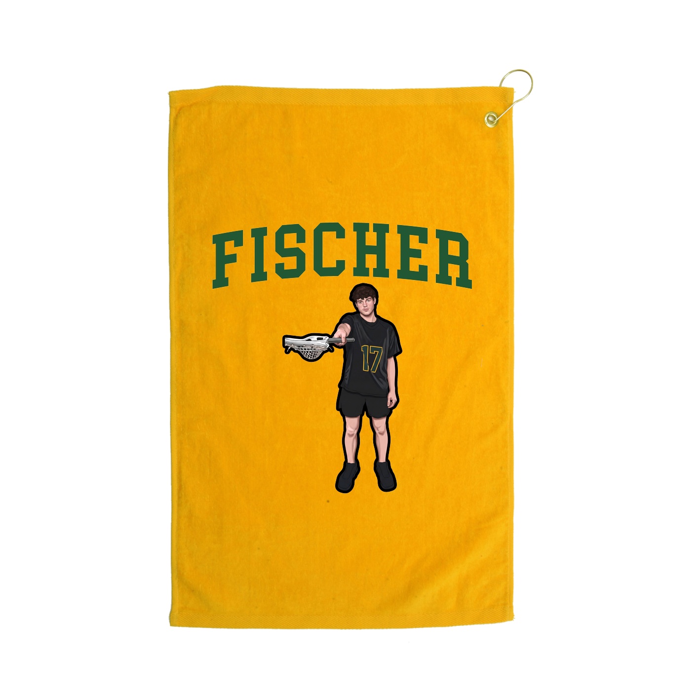 Golf Towel — Shirsey in Gold