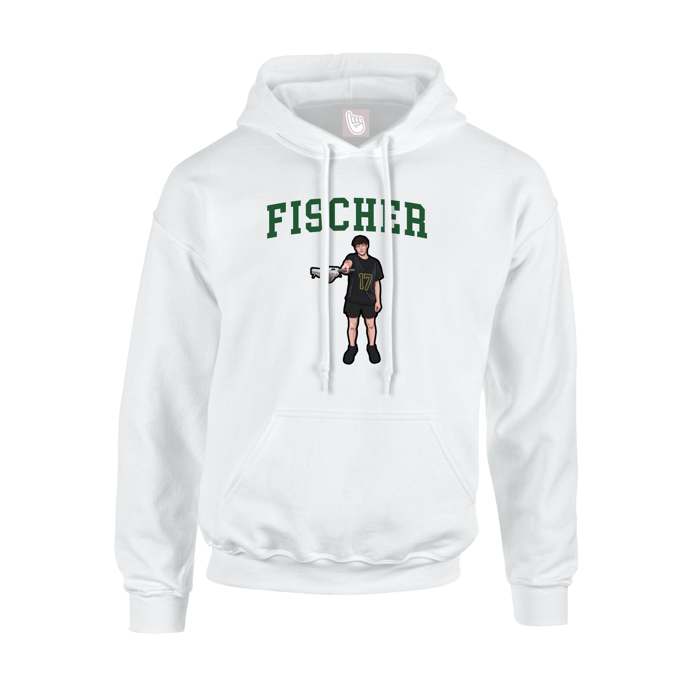 Youth Hoodie — Shirsey in White