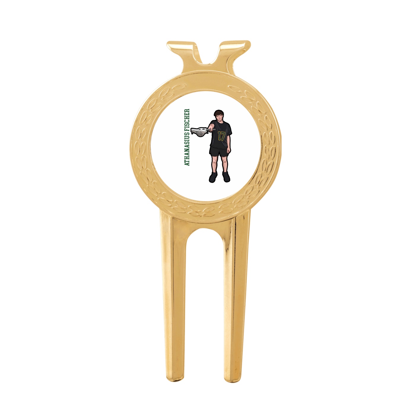 Divot Tool with Ball Marker — Name Vertical in Classic