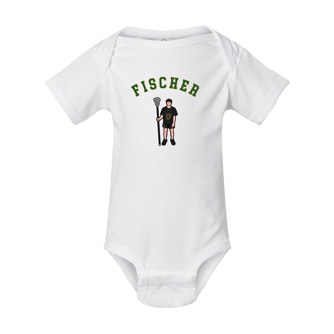 Baby Onesie — Shirsey Arch in White