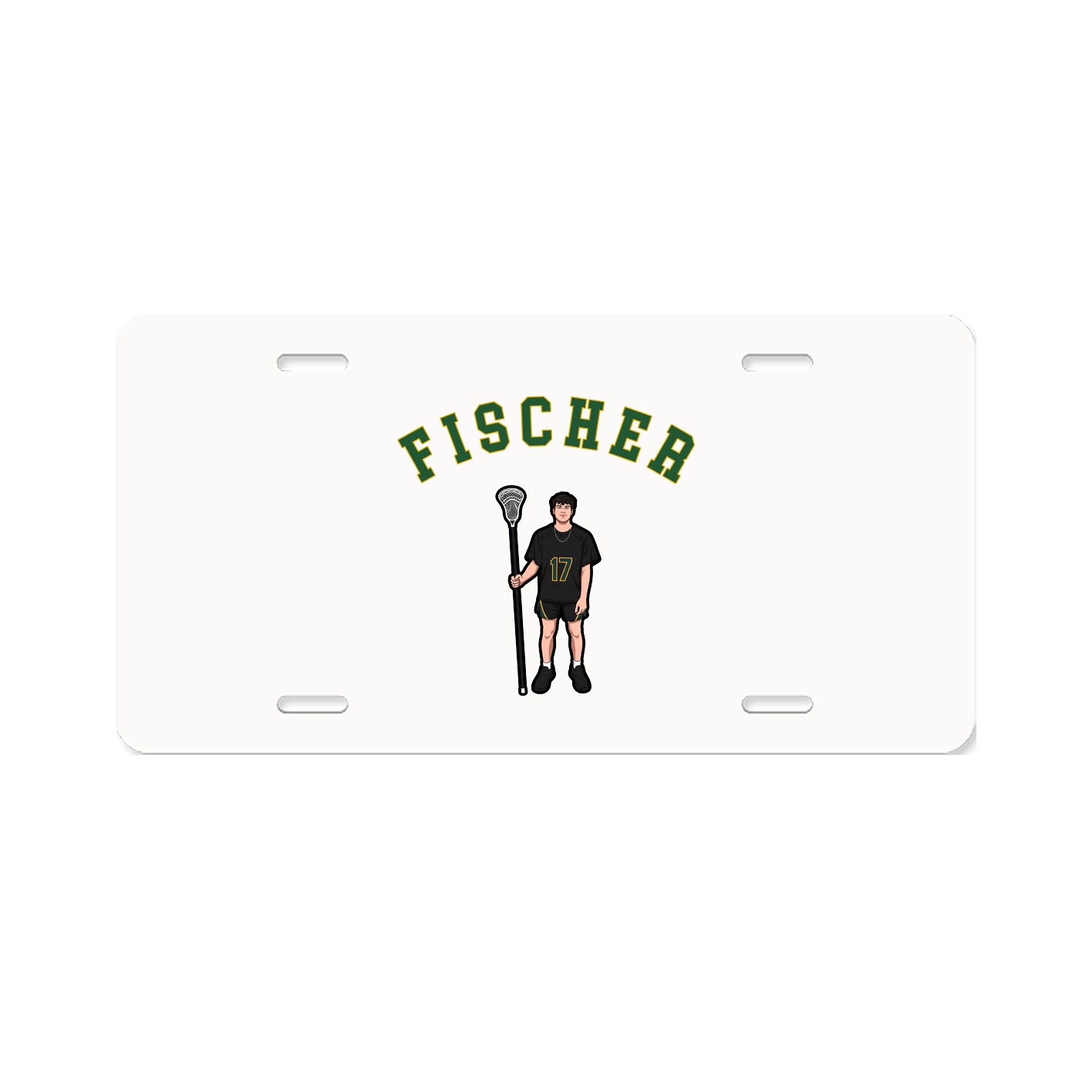 License Plate — Shirsey Arch in Classic