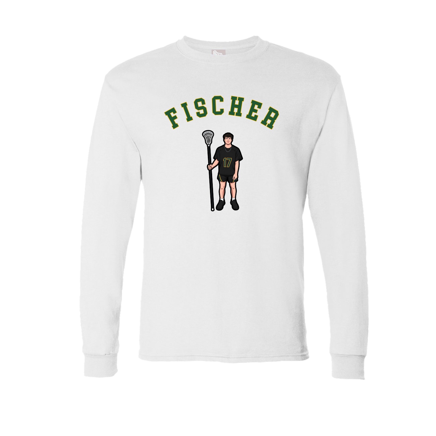 Long Sleeve Tee — Shirsey Arch in White