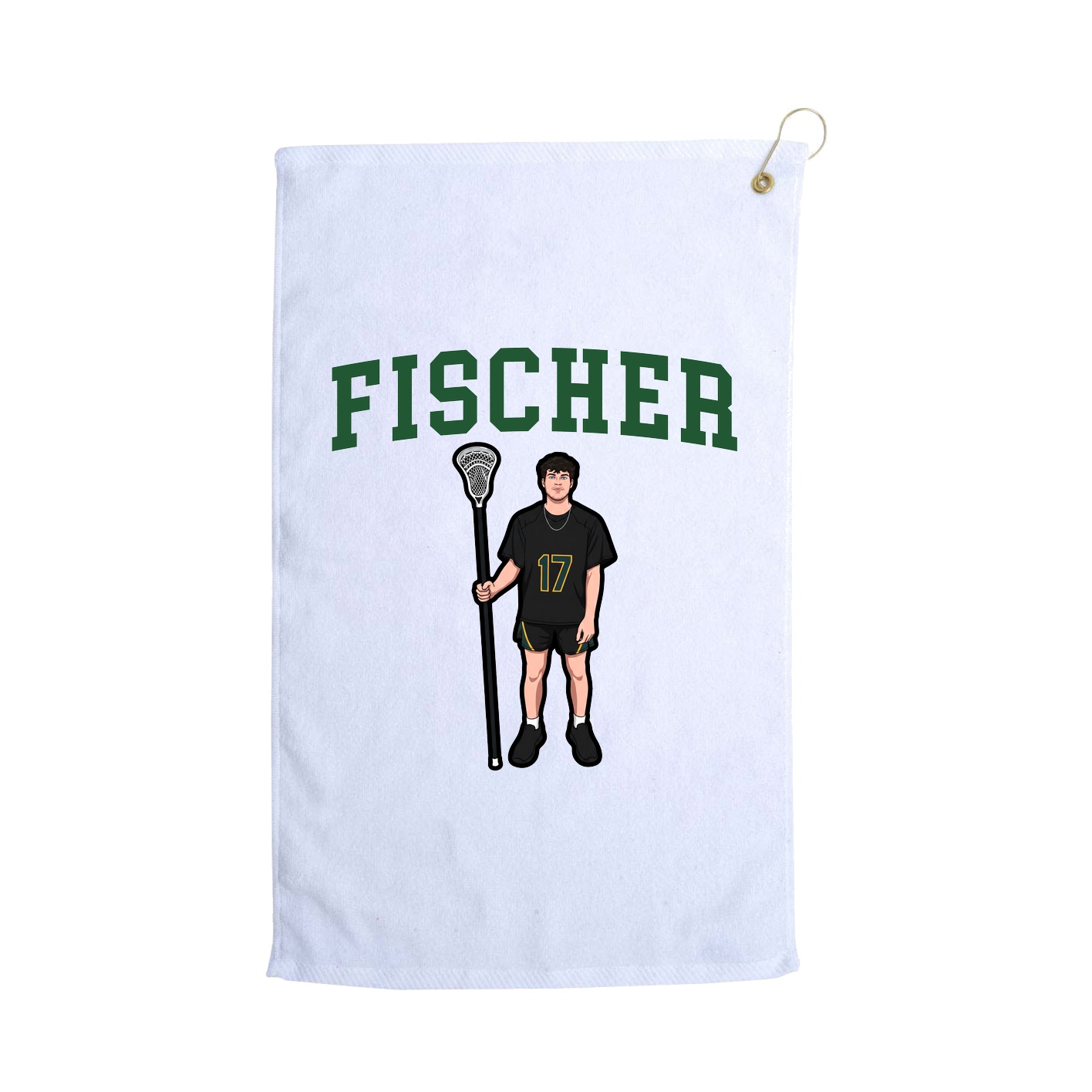 Golf Towel — Shirsey in White