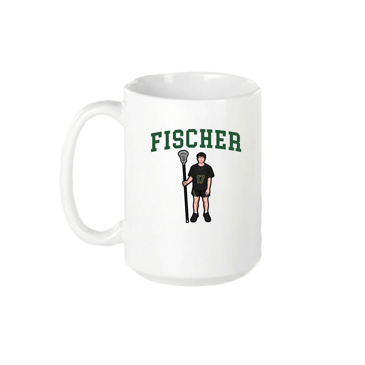 15oz Coffee Mug — Shirsey in White