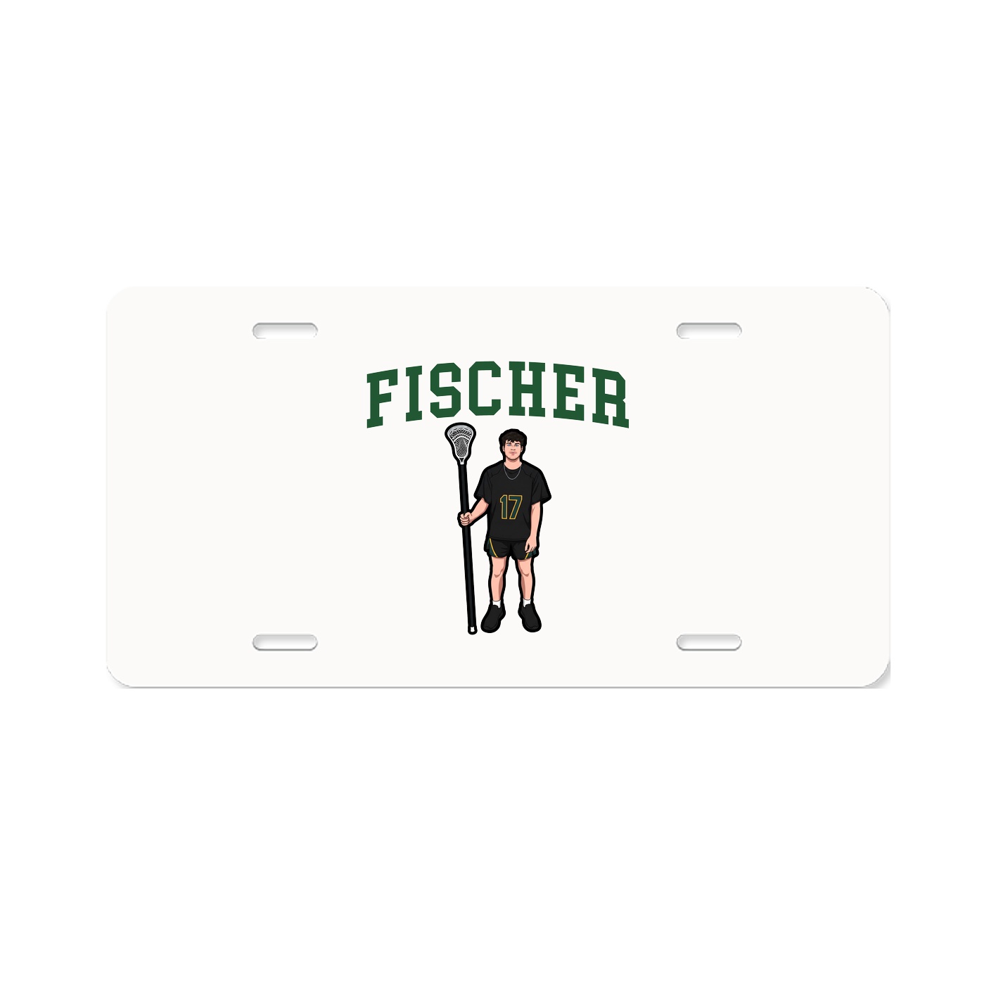 License Plate — Shirsey in Classic
