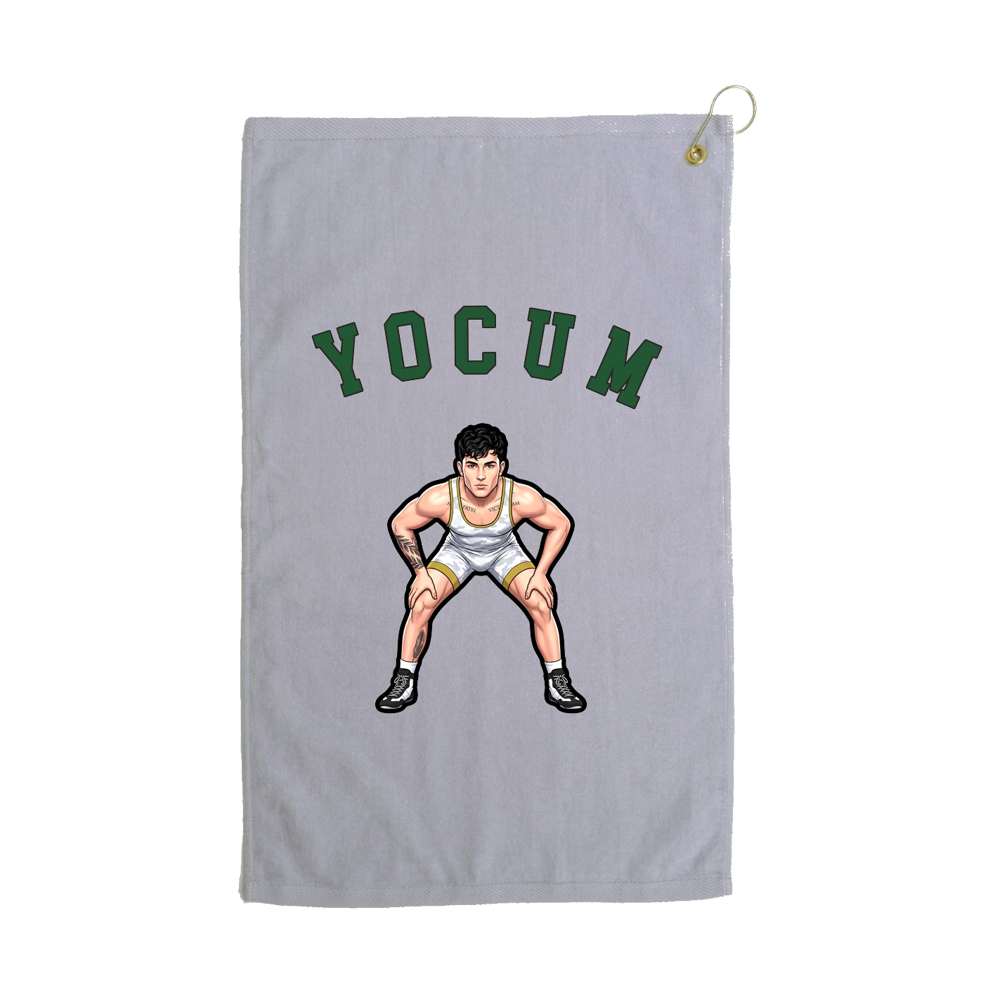 Golf Towel — Shirsey Arch in Grey
