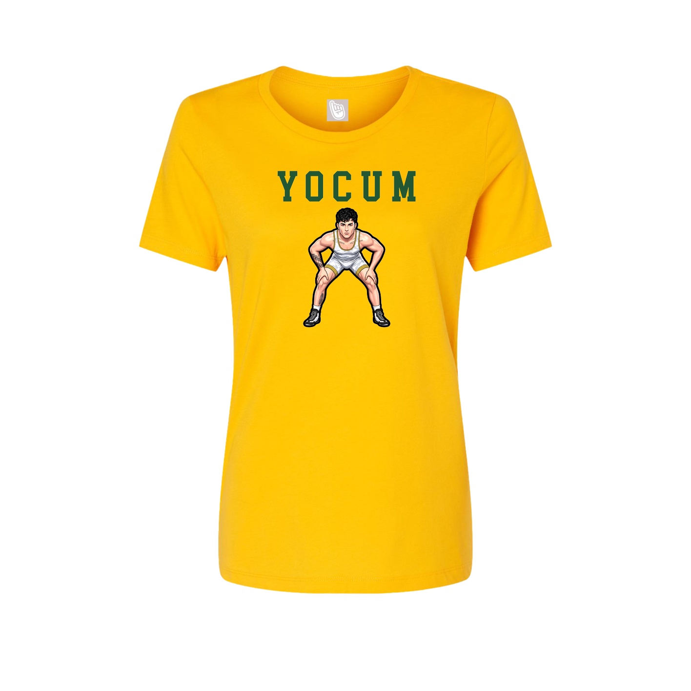 Fitted Women's Tee — Shirsey in Gold